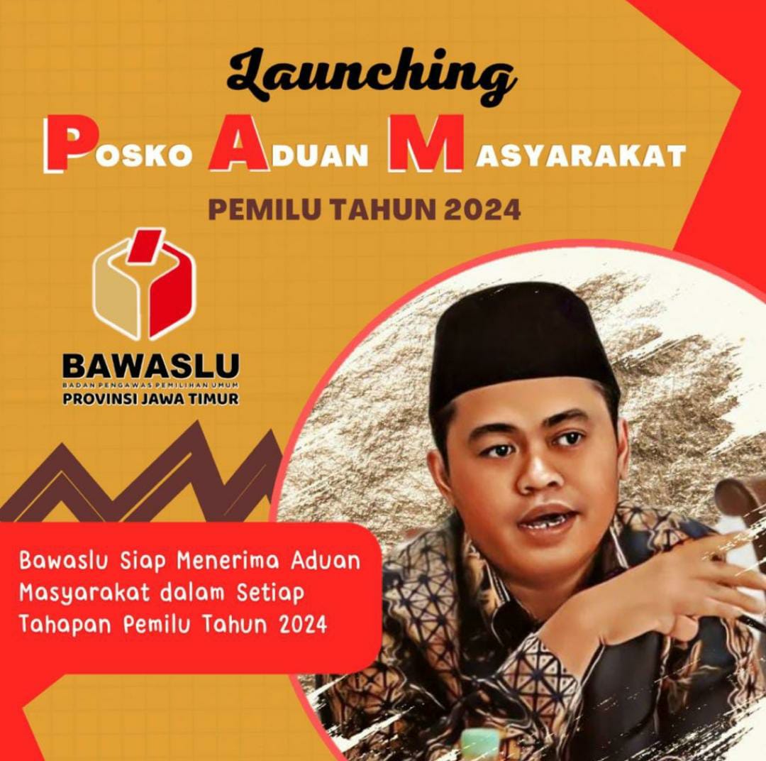 Bawaslu se-Jatim Luncurkan Posko Aduan Masyarakat