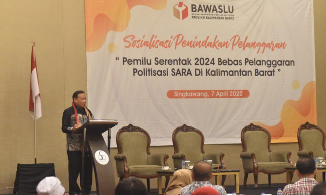 Kunjungi Singkawang, Abhan Deklarasikan Tolak Politisasi SARA