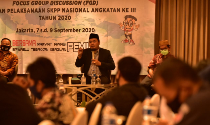 Dari 20.055 Peserta SKPP Daring, Bawaslu Bakal Seleksi Jadi 100 Peserta SKPP Nasional