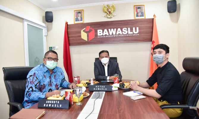 Pengawasan Pemilihan sesuai Prokes Covid-19 Jadi Laporan Bawaslu di Forum GNEJ