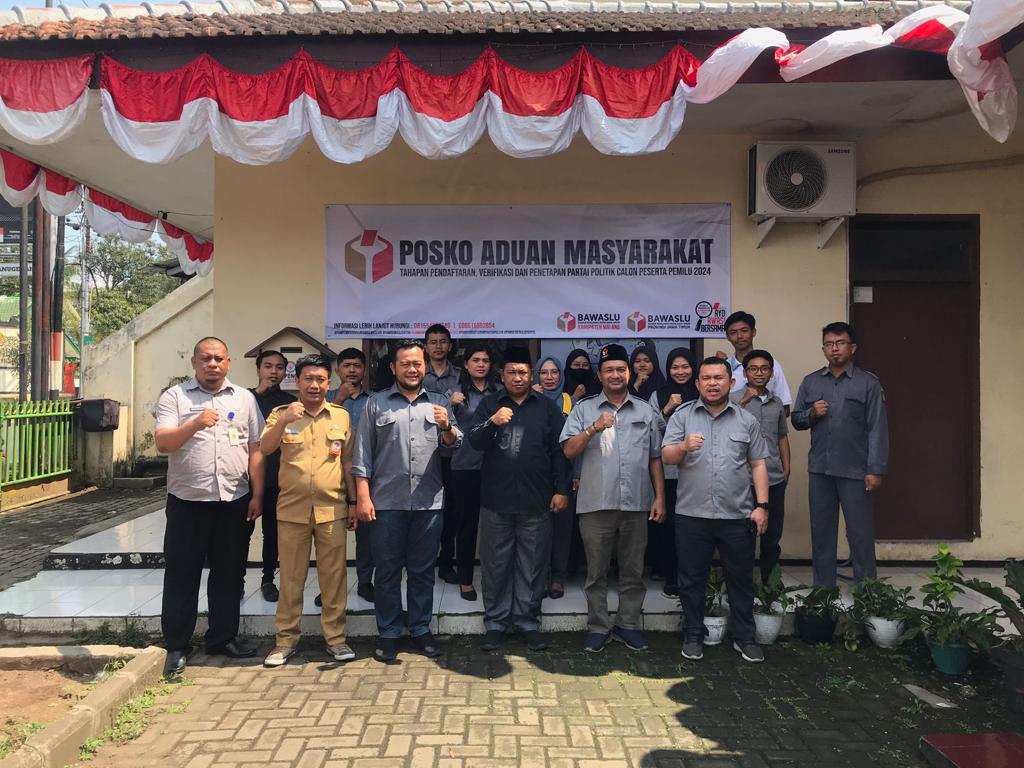 Rayakan HUT Bawaslu Kab/Kota yang ke-4, Bawaslu Launching Posko Aduan Masyarakat (PAM)