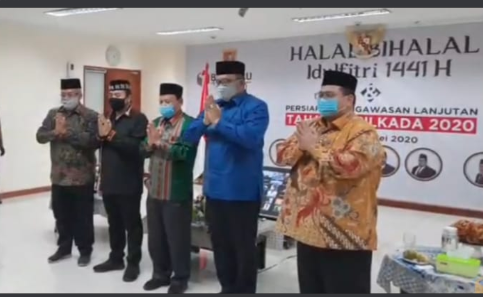 Halal bi Halal,  Ketua Bawaslu berbicara tentang tantangan berat pilkada 2020