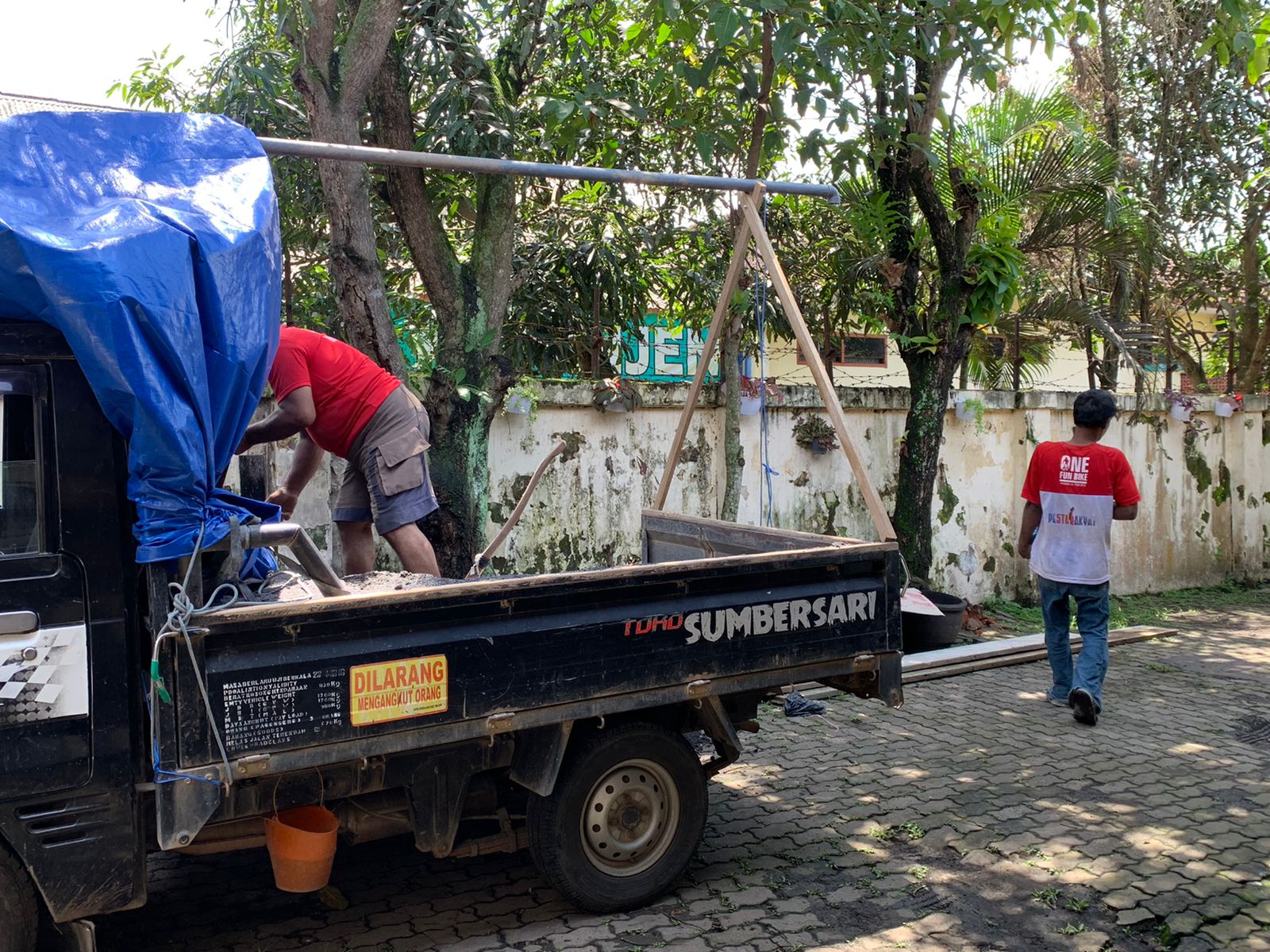 Intensitas Hujan Cukup Tinggi, Bawaslu Lakukan Perbaikan Gedung Kantor