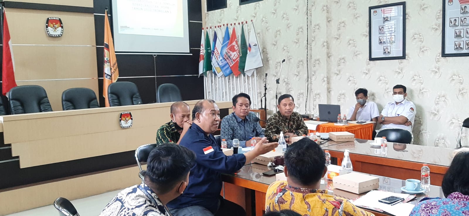 Bawaslu Kabupaten Malang Hadiri Rakor Mutarlih Berkelanjutan Periode Januari-Maret Tahun 2022
