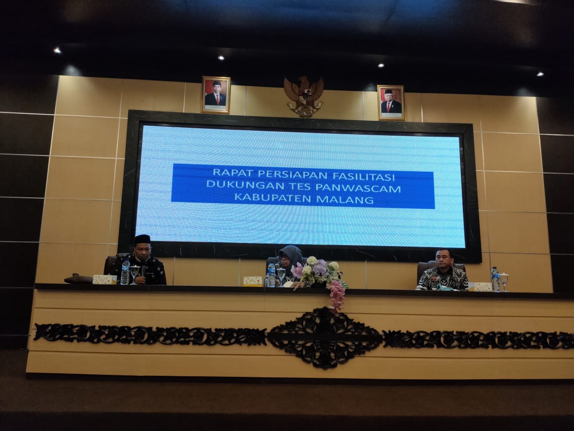 Pemkab Malang  Fasilitasi Penuh Tes Tulis Panwaslu Kecamatan