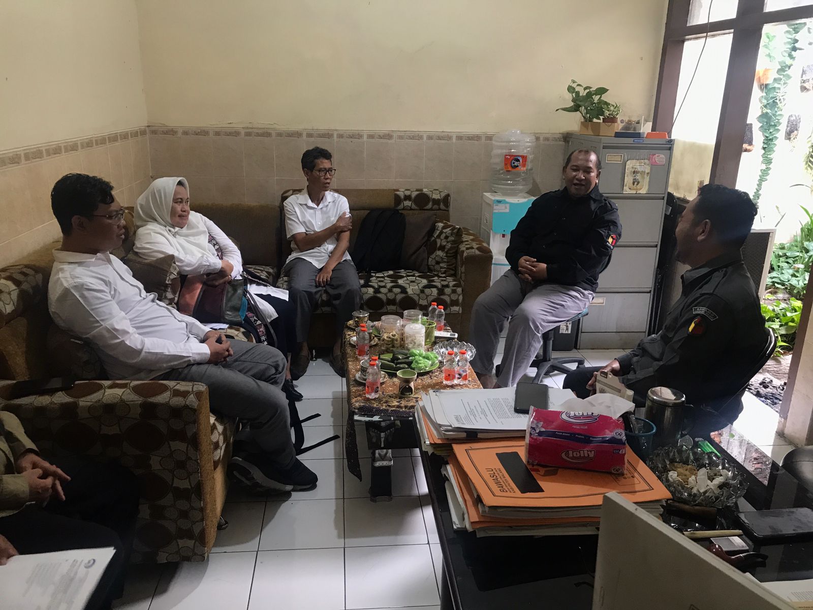 KUNJUNGAN TIM BPKP PERWAKILAN PROVINSI JAWA TIMUR DI KANTOR BAWASLU KABUPATEN MALANG