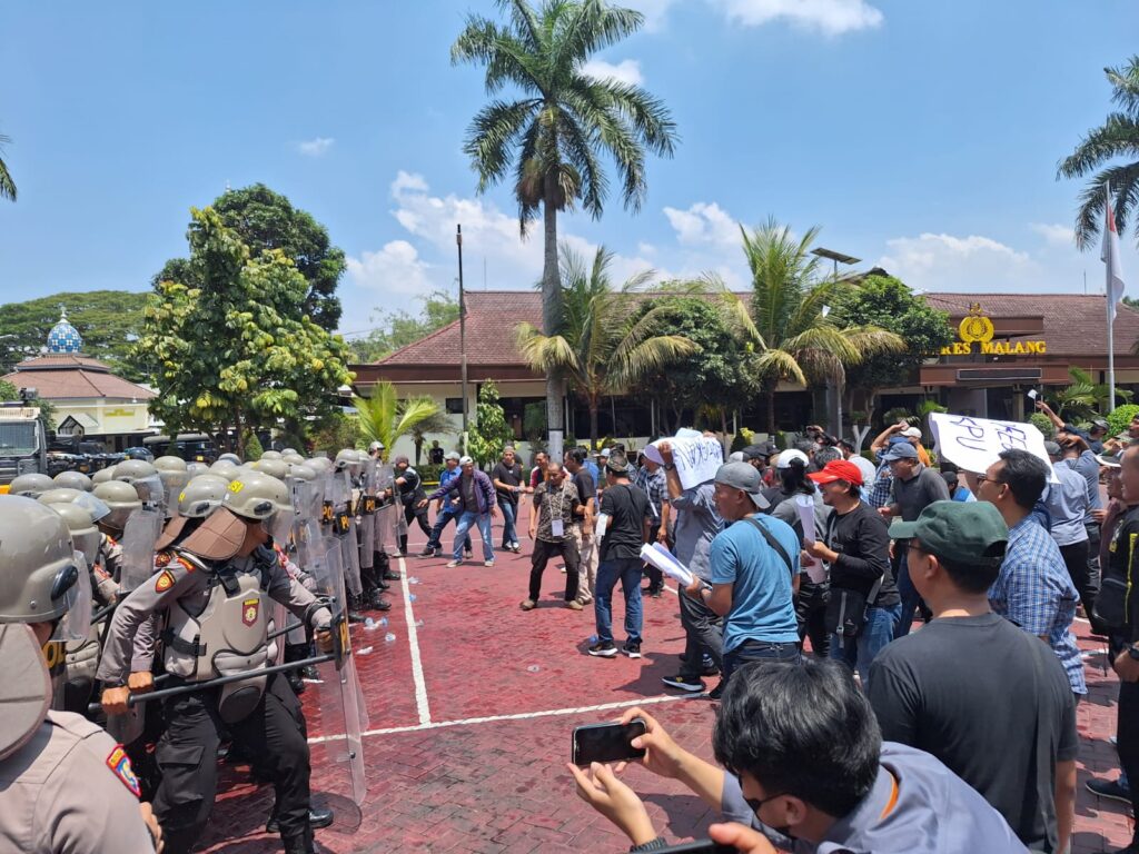 Suasana Simulasi Sistem Pengamanan Kota