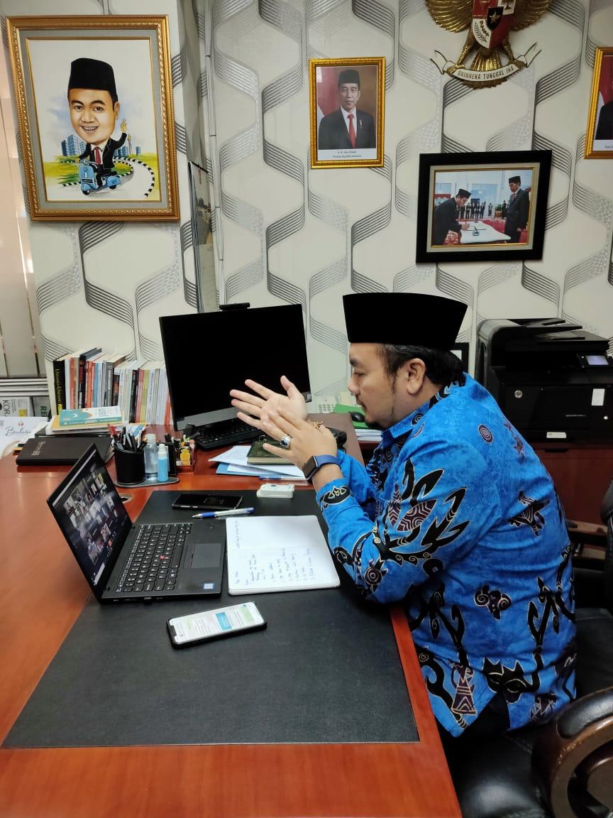 Membuka Rapat Persiapan Riset Evaluasi Pilkada Bawaslu Jatim, Afif: Bagian Dari Inovasi