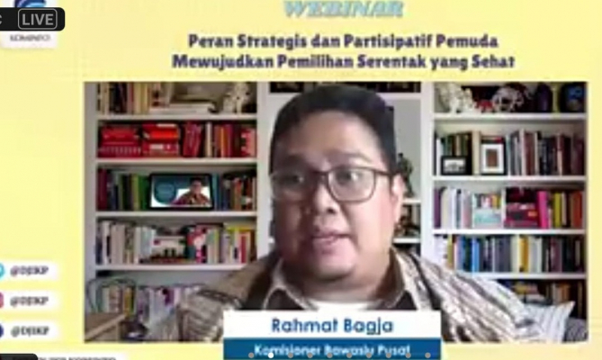 Ajak Pemuda Aktif Awasi Pilkada Bagja: Ini Menentukan Pembangunan Lima Tahun Mendatang