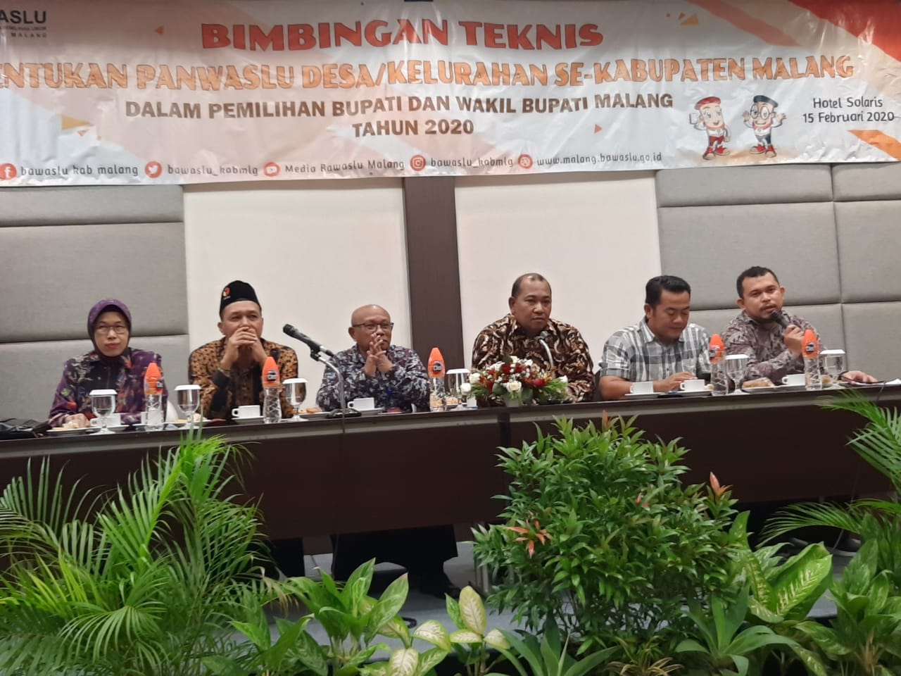 Bersiap Rekrut Panwaslu Desa Bawaslu Kabupaten Malang melaksanakan Bimbingan Teknis