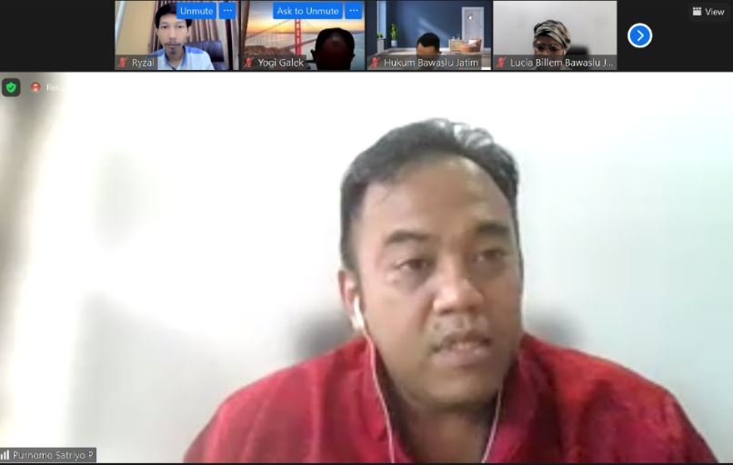 Divisi Hukum dan Data Informasi se-Jatim Matangkan Program Bulan Juni 2022