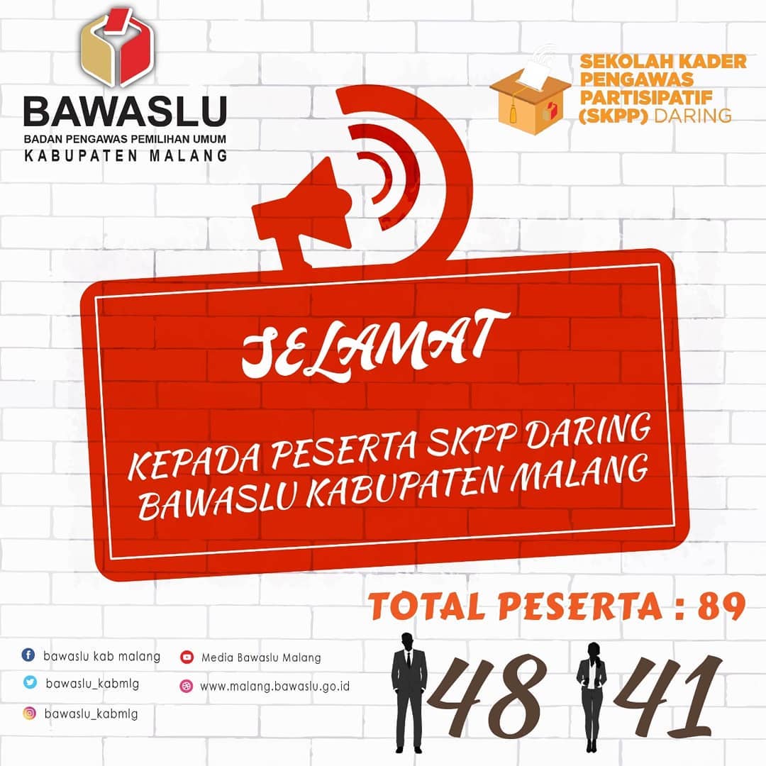 Tahap E-Learning SKPP Daring Bawaslu Dimulai