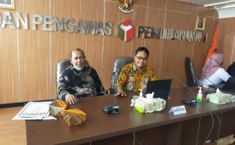 Kordiv PHL hadiri Rapat Evaluasi Program Kerja Divisi Pengawasan Tahun 2021 dan Koordinasi Persiapan Pengawasan Pemilu Tahun 2024 di Kantor Bawaslu RI