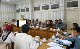 Paparkan Subtansi Anggaran Pilkada Bawaslu diapresiasi Sekda Kabupaten Malang
