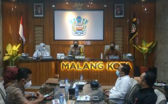 Bawaslu Kota Malang Audiensi Kapolresta, Cegah Kerawanan Pemilu 2024