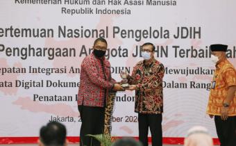 Bawaslu Raih JDIH Awards 2020 Untuk Lembaga Non-struktural