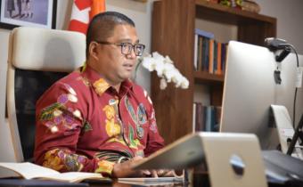 Webinar Bersama Pacific Forum International, Fritz Sampaikan Partisipasi Masyarakat di Pilkada 2020