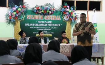 Dialog Dengan Santri, Fritz Ingatkan Untuk Jaga Hak Pilih