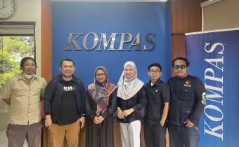 Bawaslu Kabupaten Malang Lakukan Media Visit Kompas Guna Kawal Isu Nasional Kepemiluan