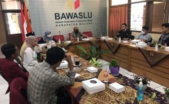 Sosialisasi Penanganan Pelanggaran bersama Pemilih Milenial dalam rangka Persiapan Pileg dan Pilpres Tahun 2024