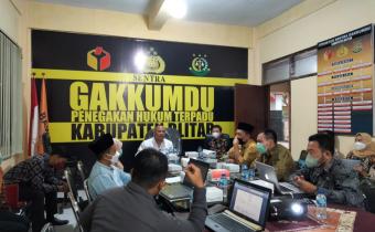 Kordiv Penyelesaian Sengeketa Bawaslu Kabupaten Malang menghadiri Supervisi Evaluasi dan Koordinasi Divisi Penyelesaian Sengketa Tahun 2021