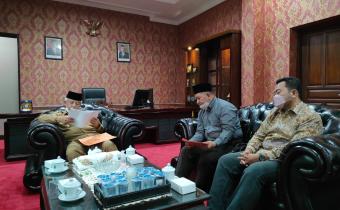 Bawaslu Kabupaten Malang Audiensi dengan Bupati Malang Persiapan Pilkada Tahun 2024