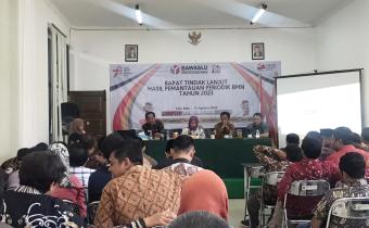 BAWASLU MALANG HADIRI RAPAT TINDAK LANJUT PEMANTAUAN PERIODIK BMN TA 2023