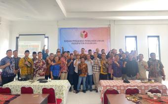 BAWASLU KABUPATEN MALANG HADIRI RAPAT PEMETAAN POTENSI PELANGGARAN TAHAPAN DCS PEMILU 2024