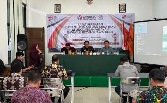 BAWASLU MALANG HADIRI RAPAT PERSIAPAN PEMBENTUKAN SATKER BARU