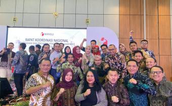 Foto Bersama Peserta Rakornas dari Provinsi Jatim