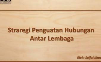 Ngabuburit Online 3 : Pentingnya Relasi Antarlembaga di Bawaslu