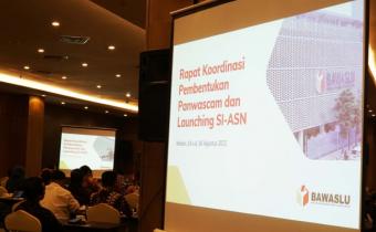 Bawaslu Luncurkan Sistem Informasi Netralitas ASN