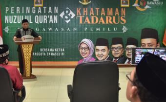 Satu Bulan Berlangsung, Program Tadarus Pengawasan Pemilu Ditutup